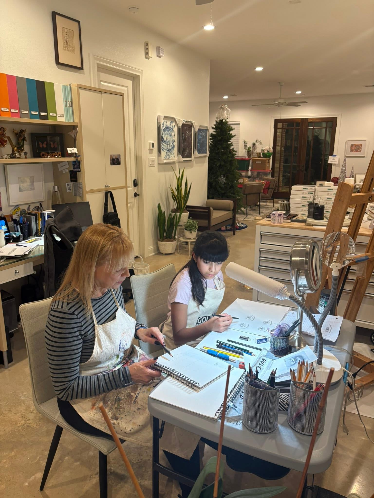 Holding a Pencil to Draw